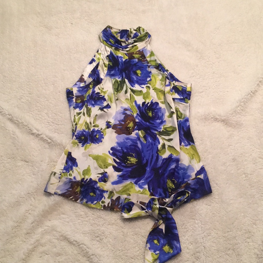 GORGEOUS Silk Cache top